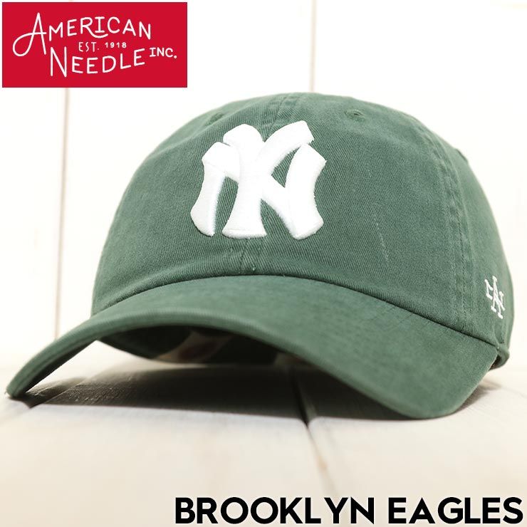 ストラップキャップ 帽子 AMERICAN NEEDLE アメリカンニードル BROOKLYN EAGLES SMU694B-BEAG 日本代理店正規品