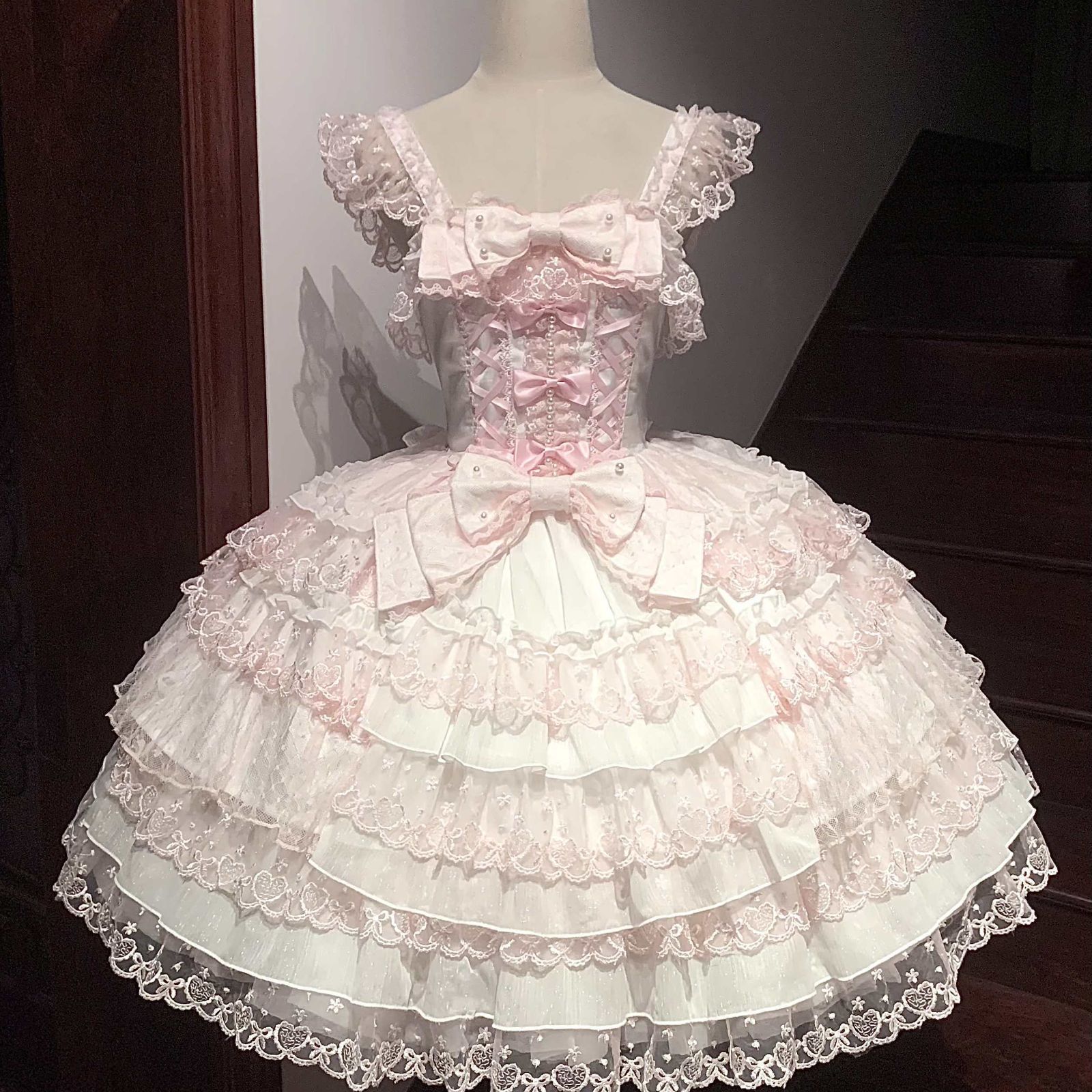 ピンク?ホワイトブルーの3色展開