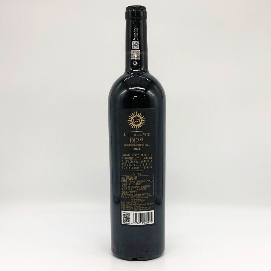 ルーチェ デッラ ヴィーテ 2021 750ml 15%【A2】 Luce della Vite 2021 (750ML) | Red | Red Blend | Zachys Wine