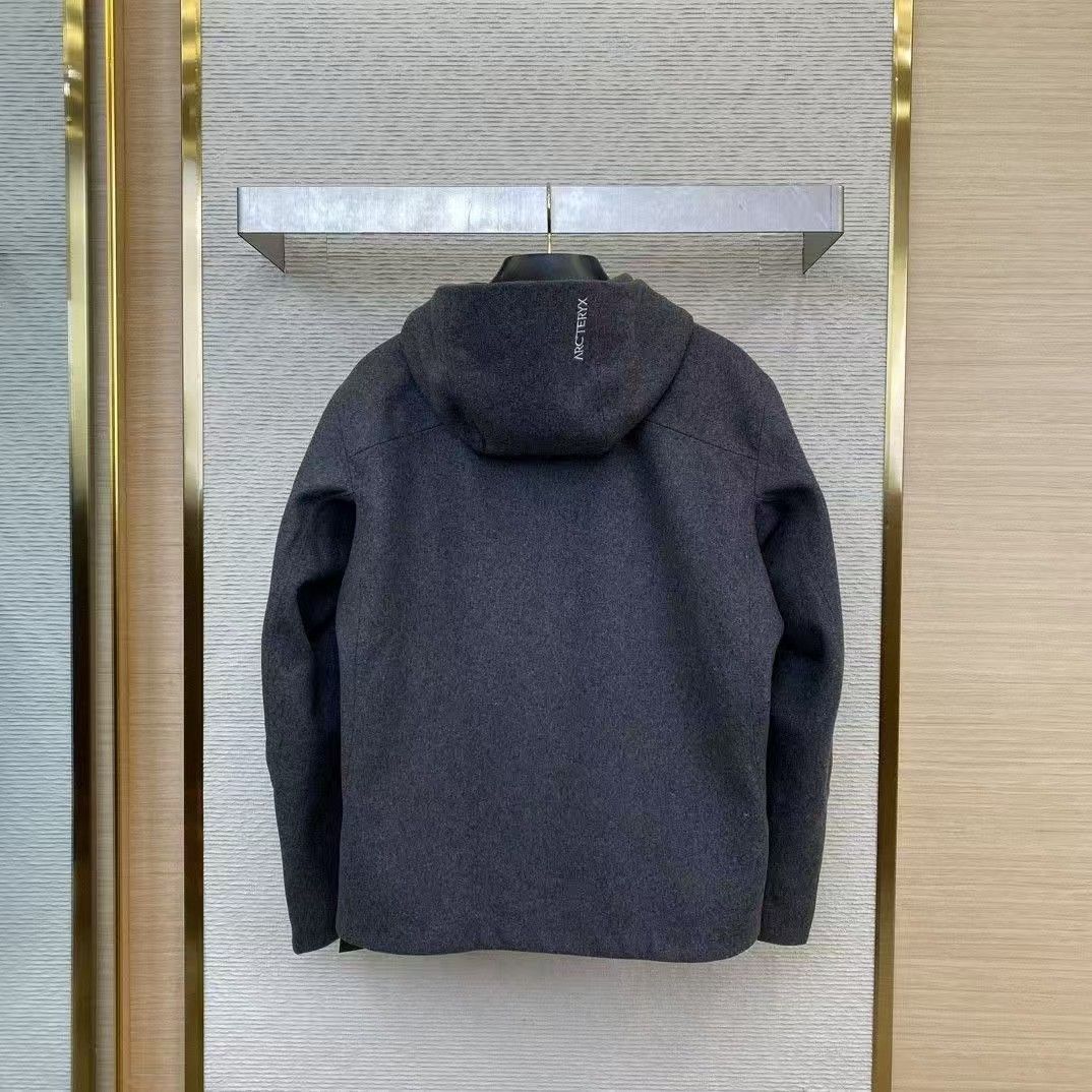 ARC'TERYX フード付きジャケット XS/TP ダークグレー 【公式通販】