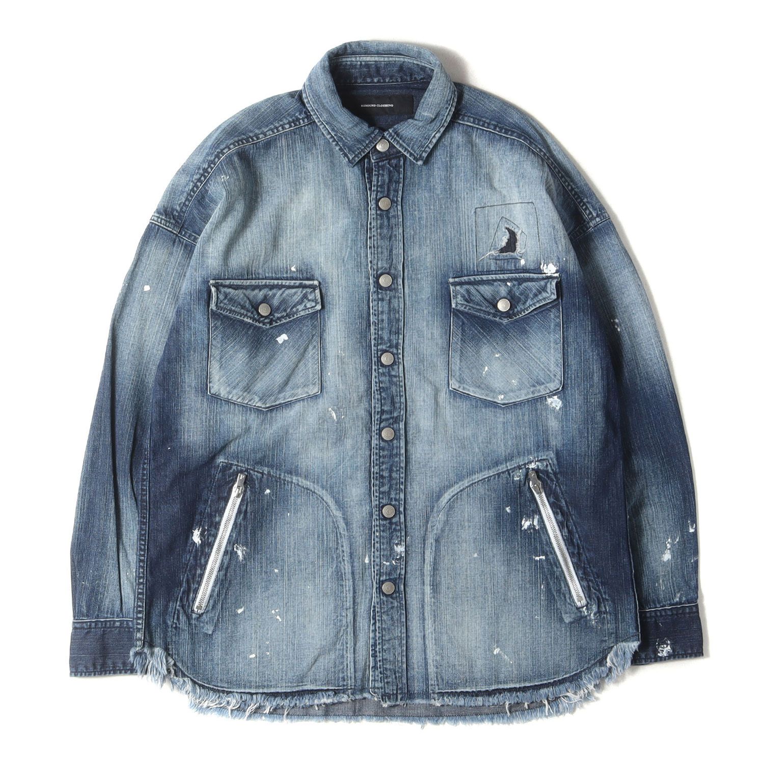 美品】RESOUND CLOTHING リサウンド クロージング シャツ サイズ:2 