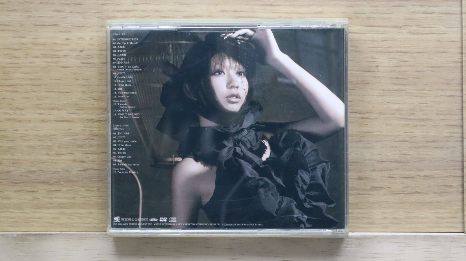 国内盤CD☆倖田來未/Kumi Koda□ Black Cherry (DVD付