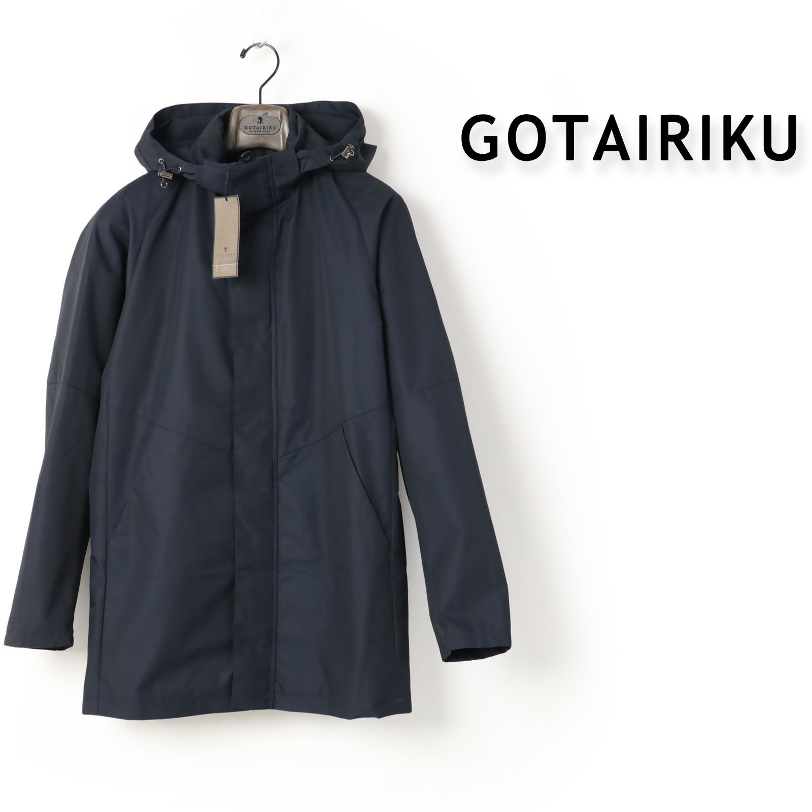 114 新品 gotairiku 五大陸 ラスタードビー フーデッド ブルゾン 無地