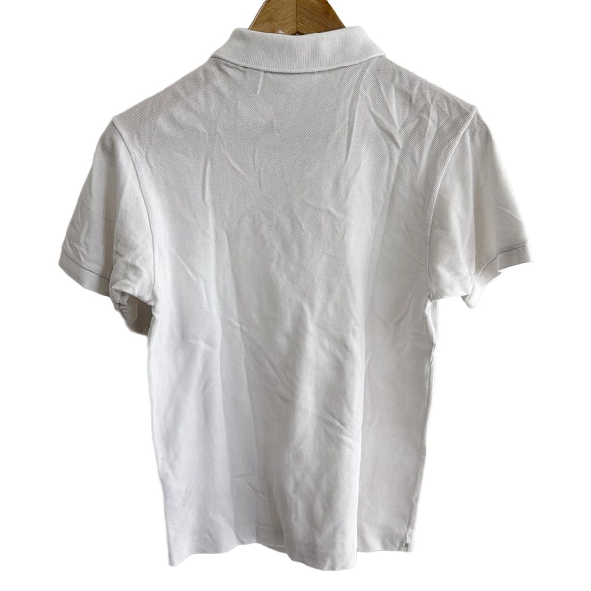 【美品】beams別注 ラコステ　半袖　ポロシャツ　白　US XS BEAMS別注】ラコステ ポロシャツ ホワイト/白(XS) - メルカリ