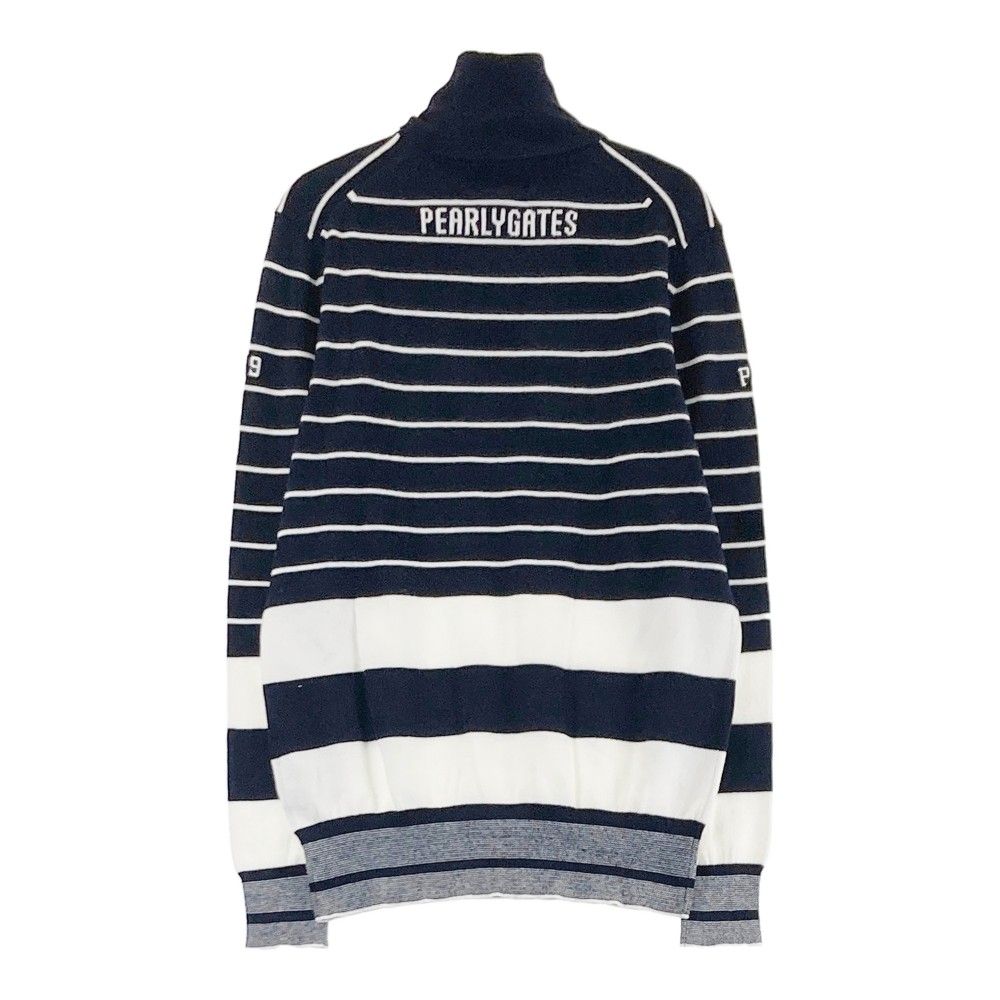 PEARLY GATES - パーリーゲイツ　クルーネックニット　セーター　ボーダー柄　サイズ0 楽天市場】パーリーゲイツ ボーダー セーターの通販