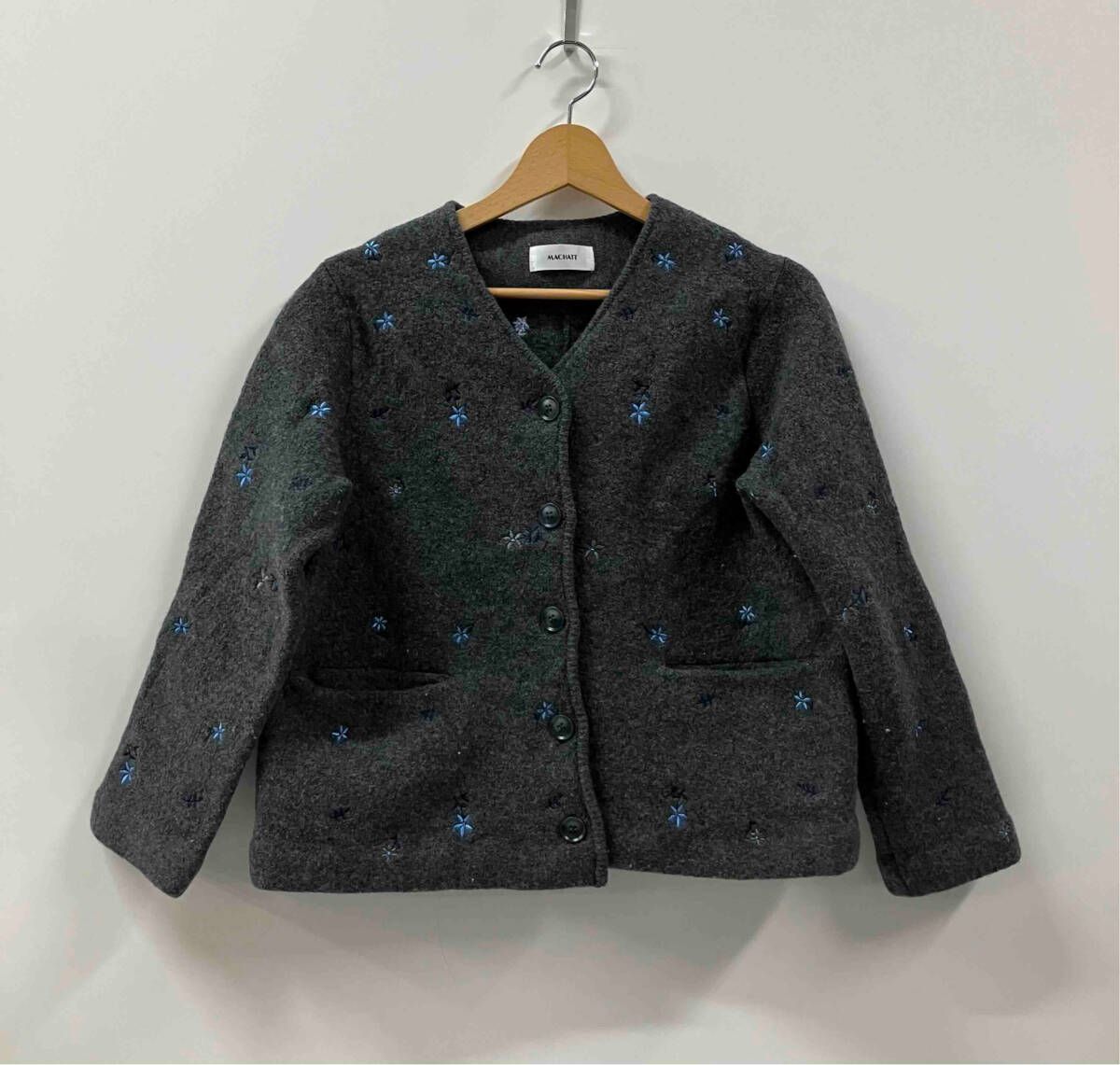 machatt マチャット エンブロイダリーウールジャケット マチャット