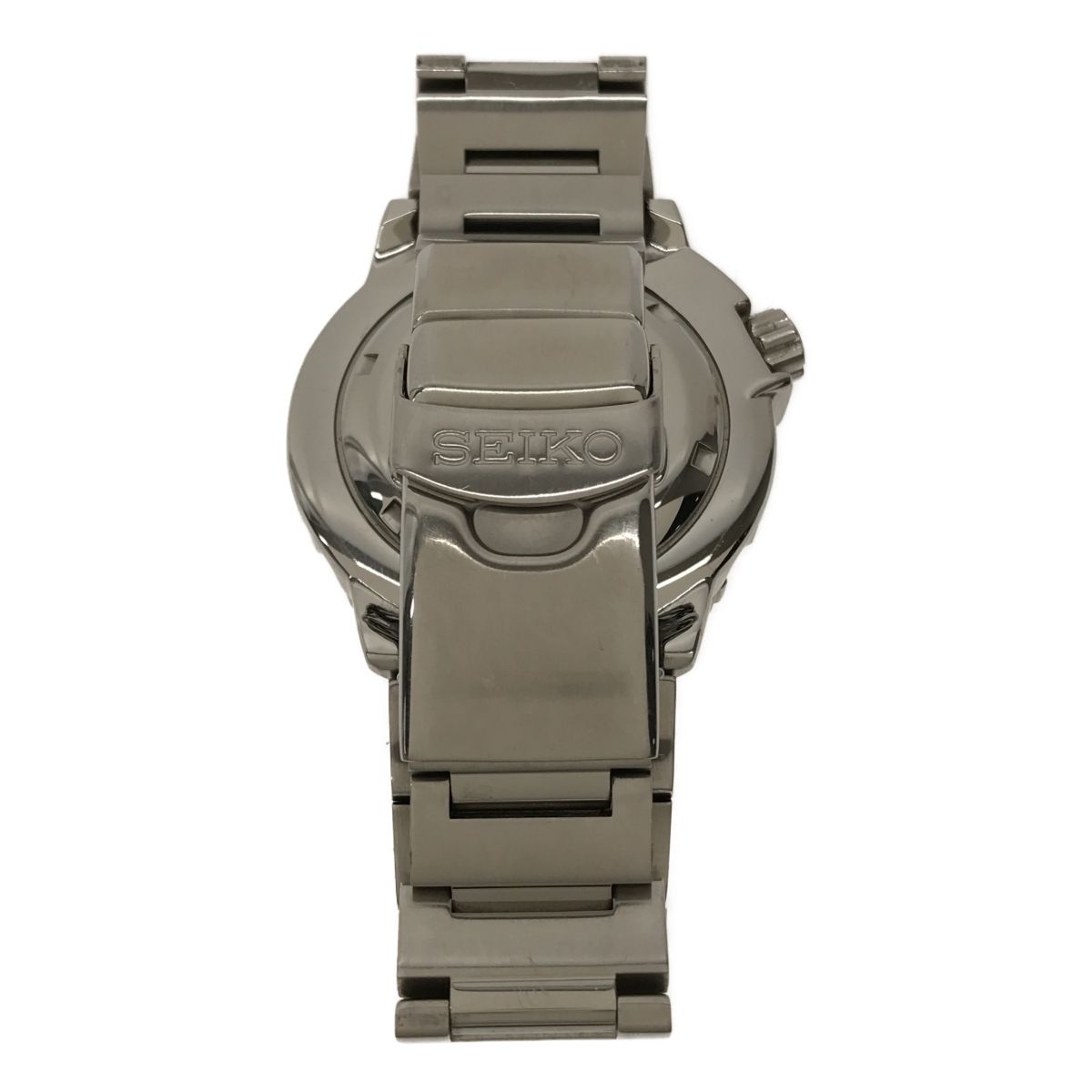 腕時計 セイコー SEIKO 7S26-0350 ダイバーズウォッチ 黒文字盤 AT 