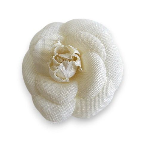 CHANEL シャネル カメリア コサージュ ブローチ　ホワイト シャネル CHANEL カメリア コサージュ ブローチ 花 ピンブローチ