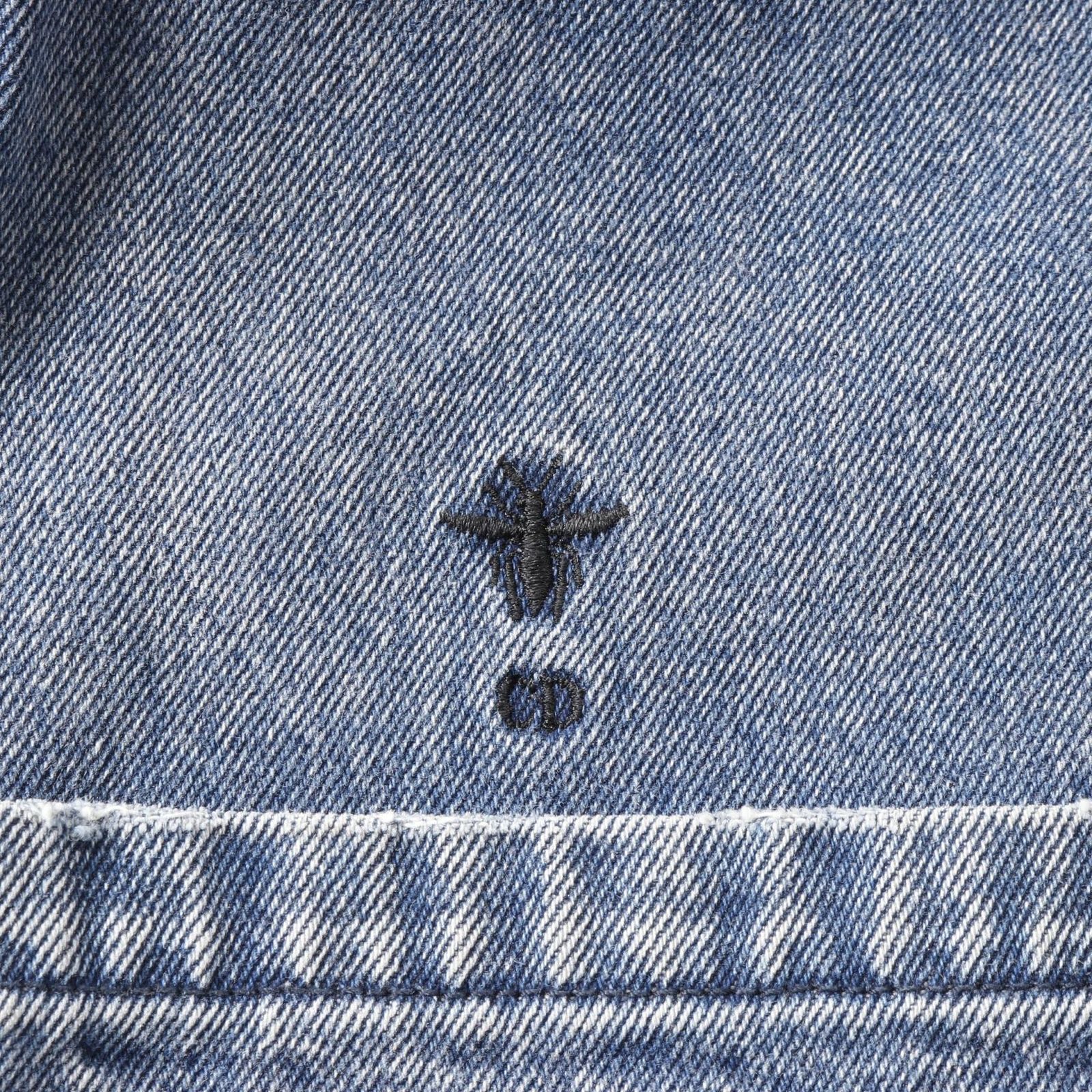 DIOR直営 23SS セール！CARO デニムジャケット BEE刺繍 org.jpg