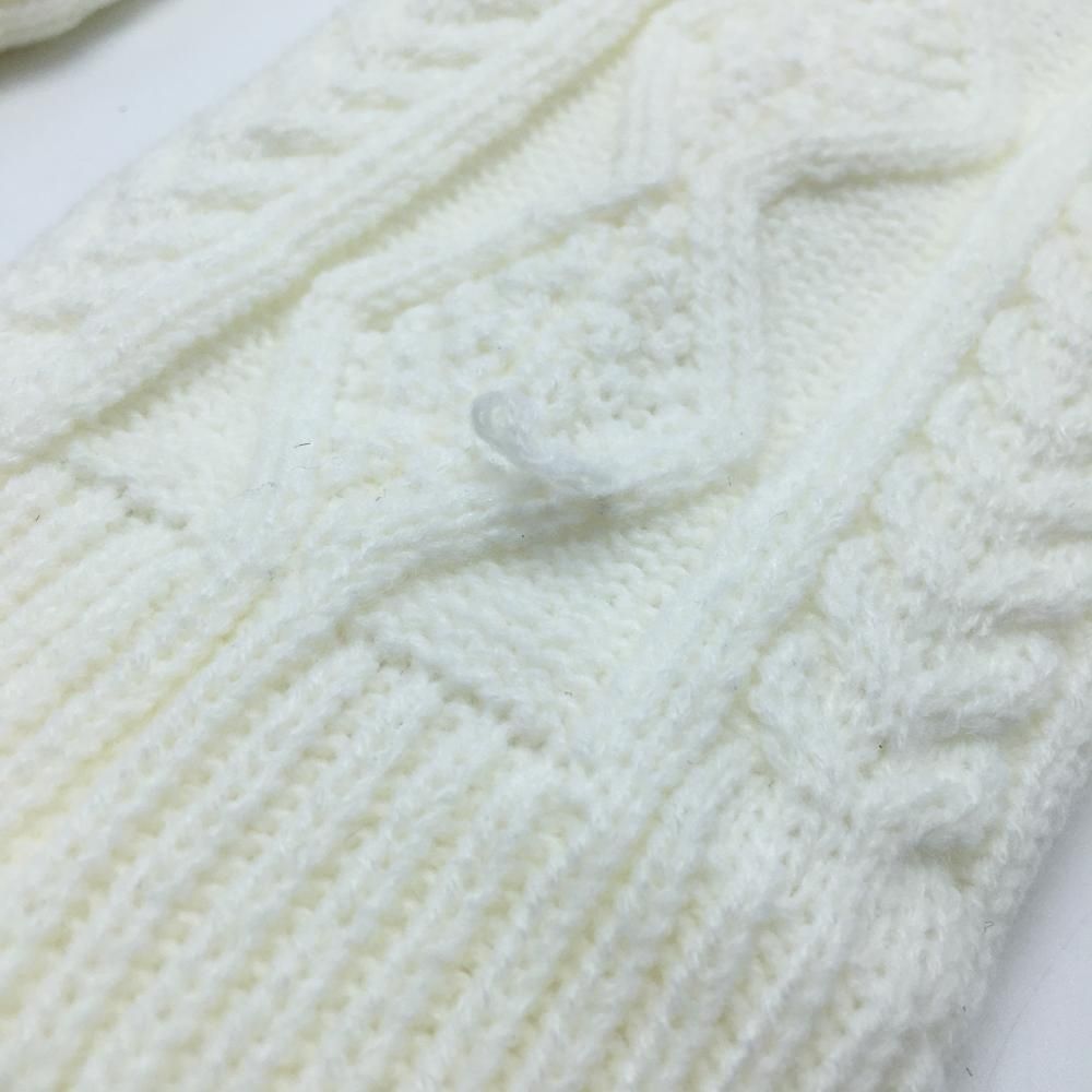 【定価9万円✨未使用級】ドゥロワー 7G天竺編み カシミヤ クルーネックニットS 定価9万円✨未使用級】ドゥロワー 7G天竺編み カシミヤ クルーネックニット