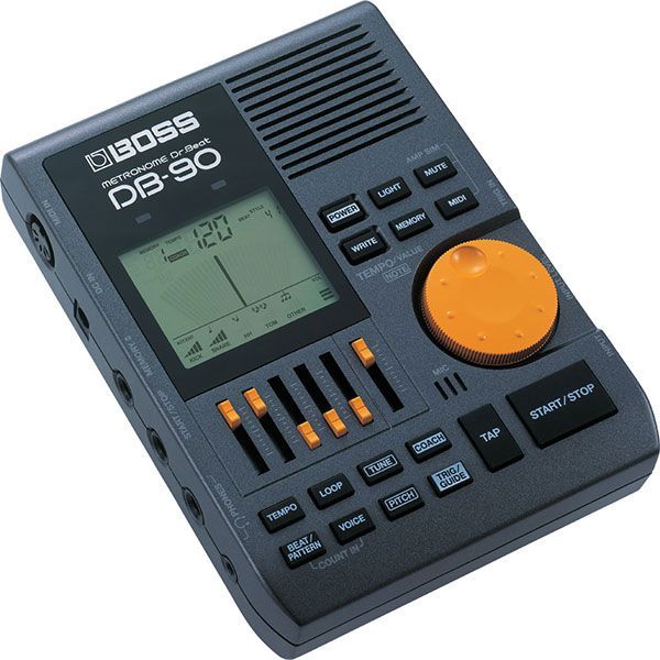 BOSS ボス DB-90 メトロノーム リズム コーチ機能搭載 バック ライト付き大型LCD
