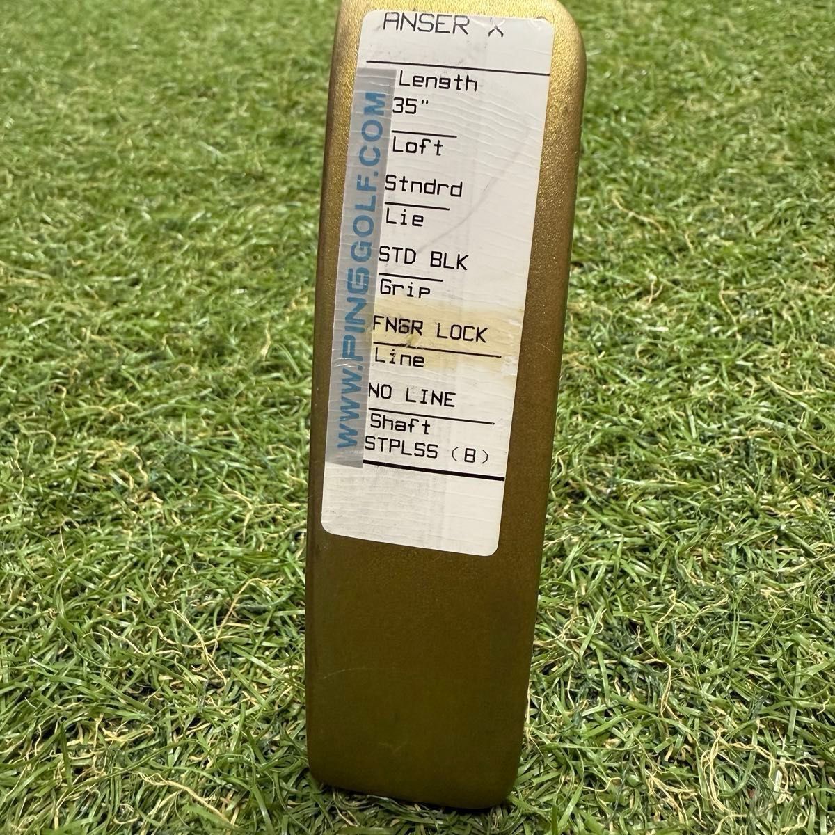 激レア】デッドストック 未使用保管品 ピン ANSER X パター 35インチ
