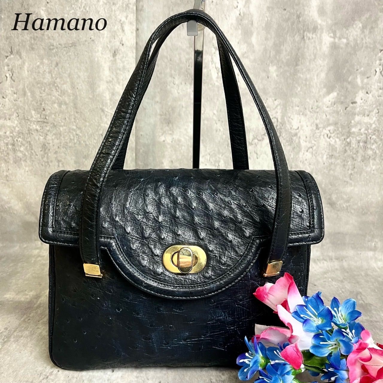 ✨良品✨ Hamano ハマノ トートバッグ パーティバッグ フラップ ✨良品✨ Hamano ハマノ トートバッグ パーティバッグ フラップ