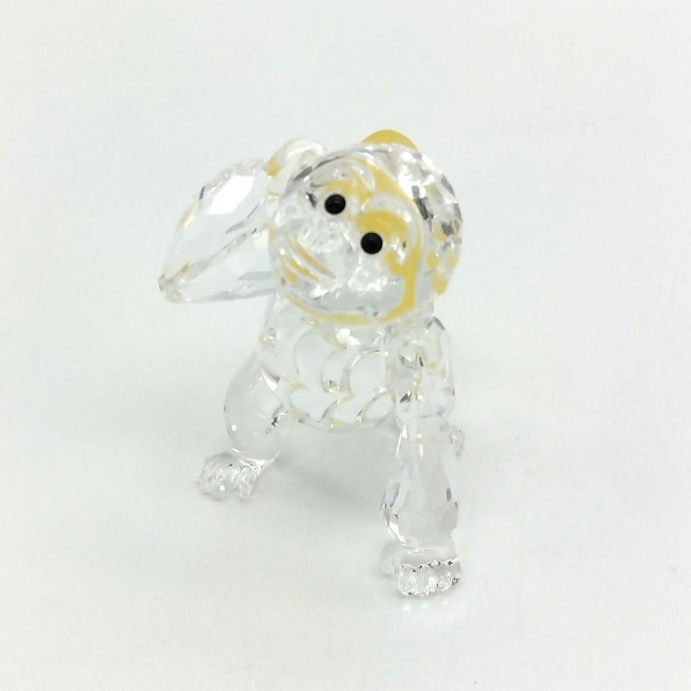 スワロフスキー SWAROVSKI わんぱくゴリラ オブジェ 置物 273394 バナナ