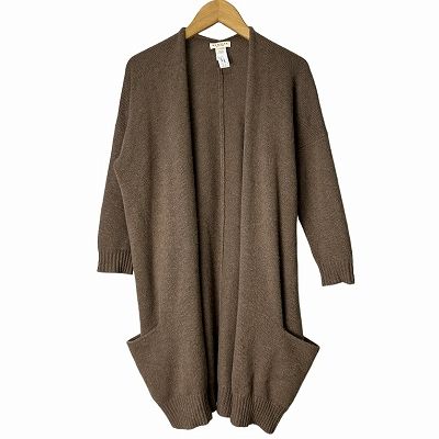 DEMYLEE ニットカーディガン 茶色 ブラウン S RN121696 ST レディース