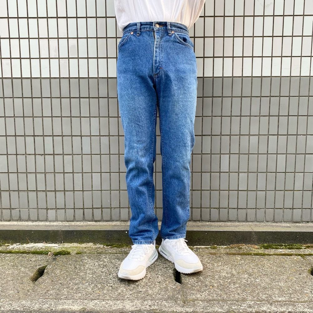 レディース US古着 リー Lee デニム パンツ テーパード W27 L29