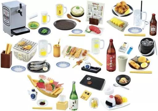 トレーディングフィギュア 全8種セット 「ぷちサンプルシリーズ 一杯やってく?居酒屋のんべえ」