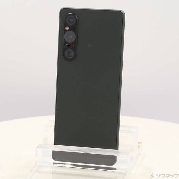 中古品〕 Xperia 1 V 512GB カーキグリーン XQ-DQ44 SIMフリー【258