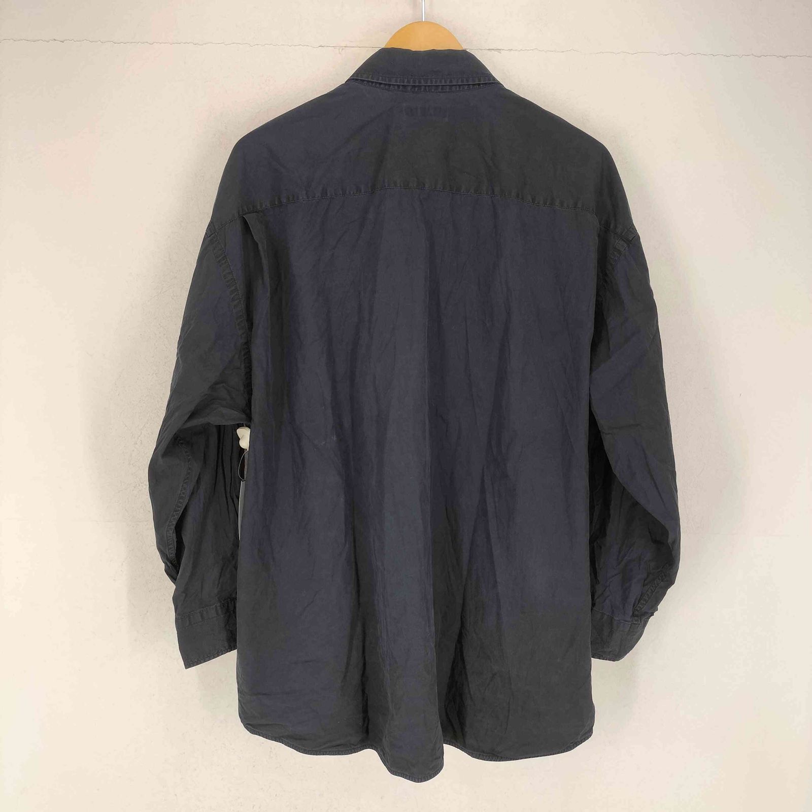 バレンシアガ BALENCIAGA 19AW コットン 刺繍ロゴ ポケット