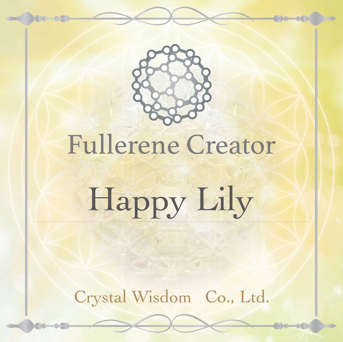 神聖幾何学 強力浄化済 7A水晶フラーレン フラーレン
