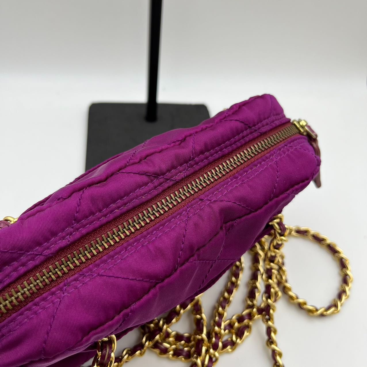 中古★PRADA☆キルティングショルダーバッグ PRADA - プラダ/PRADA キルティング チェーンショルダー