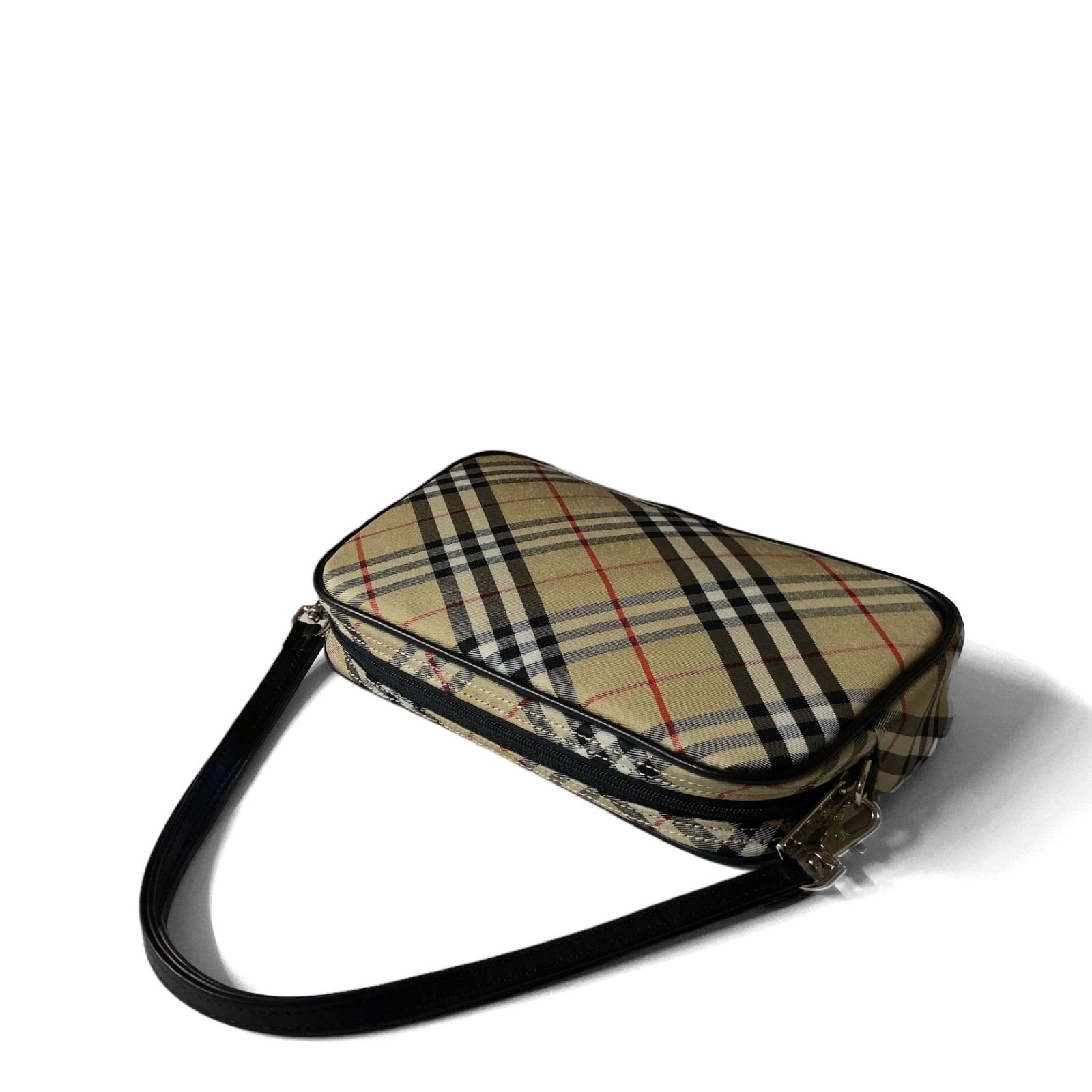 中古品】BURBERRY BLUE LABEL バーバリー ブルーレーベル ハンドバッグ 