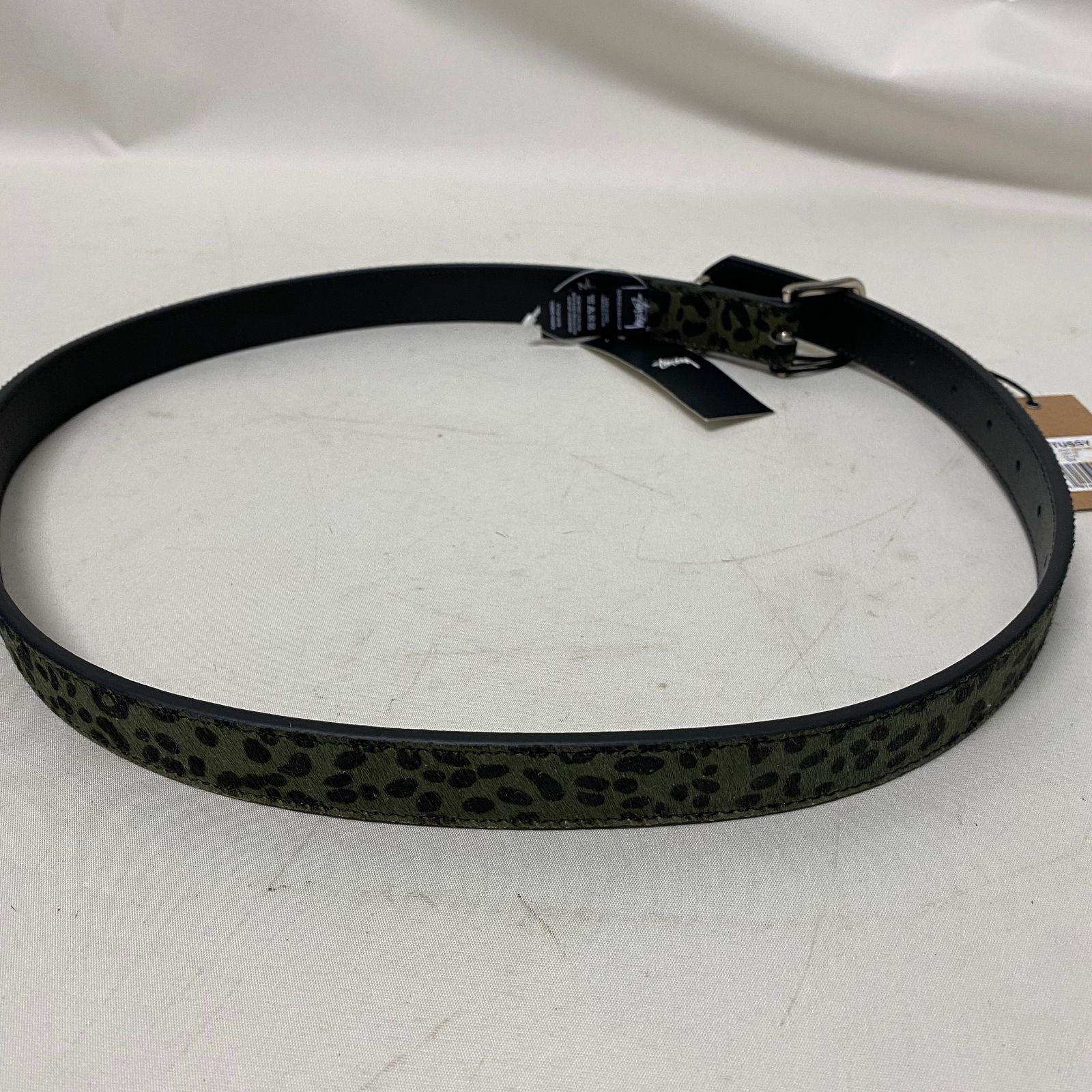 ［未使用級］STUSSY / PONY HAIR DRESS BELT ベルト STUSSY（ステューシー）の「Pony Hair Dress Belt（ベルト