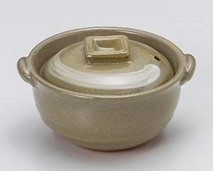 和食器 ス408 108 京風白刷毛目4号深鍋