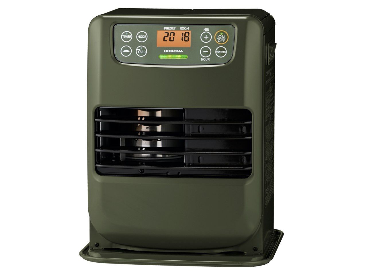 スポーツ 未開封 コロナ FH-CP25Y G 石油ファンヒーター ポータブル電源対応 CPシリーズ オリーブグリーン 灯油 【驚きの価格が実現！】