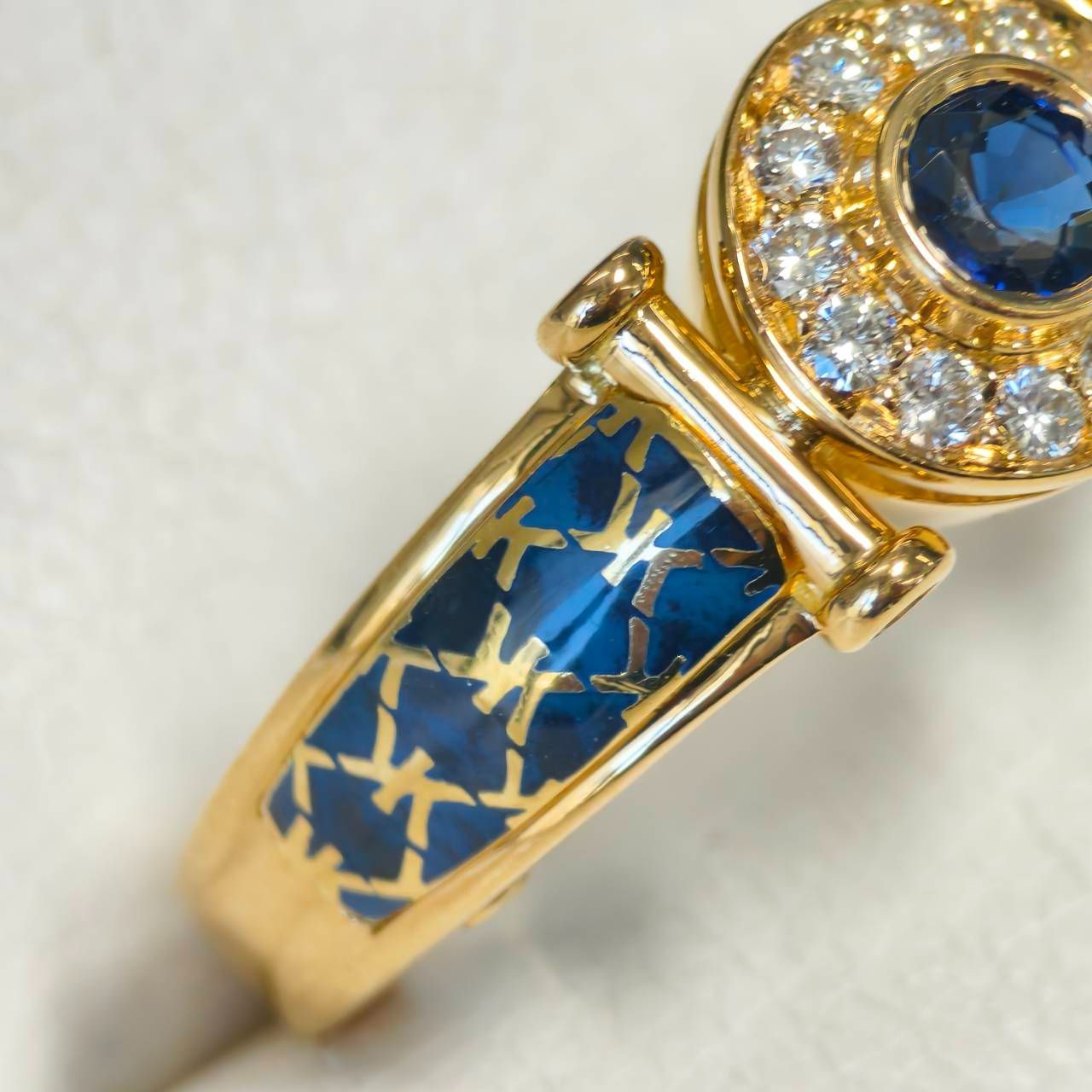 定価100万　美品！　コルロフ　Korloff　K18WG　ダイヤモンドリング 定価100万 美品！ コルロフ Korloff K18WG ダイヤモンドリング