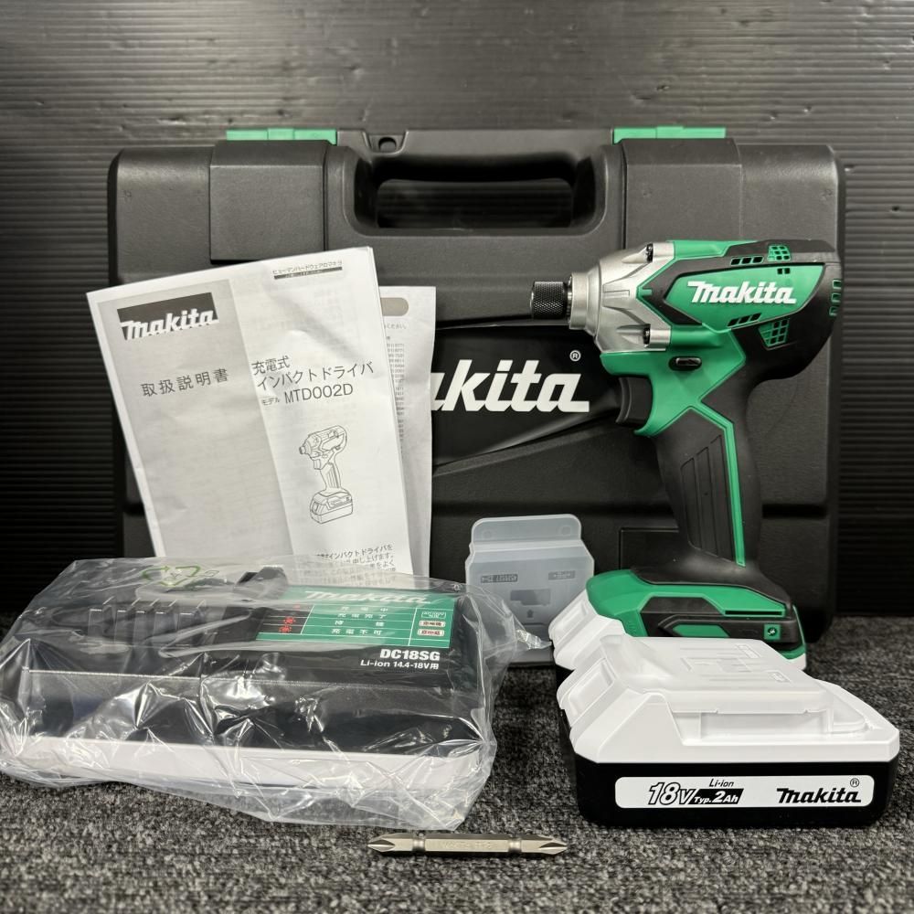 ♥品 makita MTD002DSAX 18V充電式インパクトドライバ 202