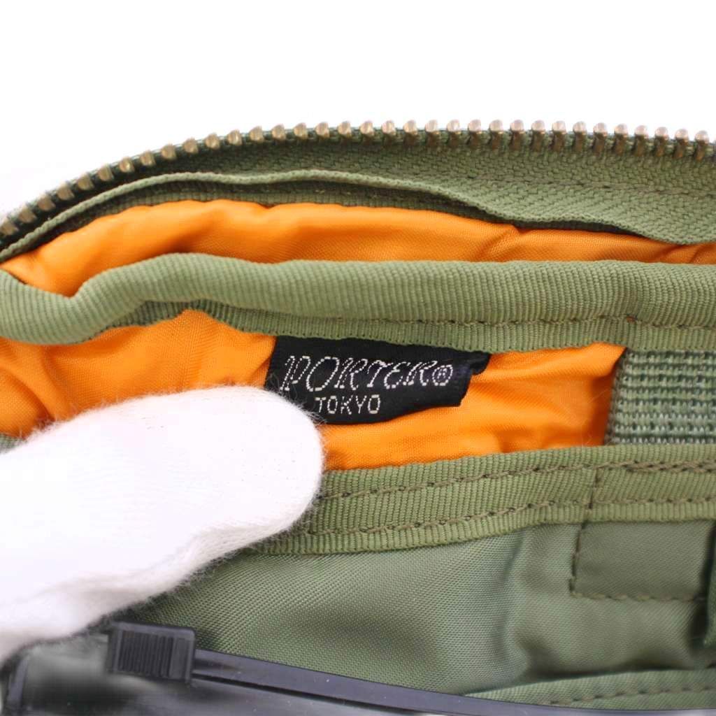 ポーター PORTER 吉田カバン タンカー システム手帳 カバー 二つ折り ラウンドファスナー ワン ロゴ カーキ BB SKLAD-KIRPICHA_RU