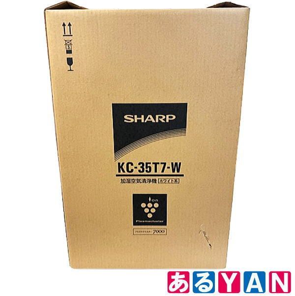 外箱痛み シャープ 加湿空気清浄機 KC-T35T7-W プラズマクラスター7000搭載 25100000010272