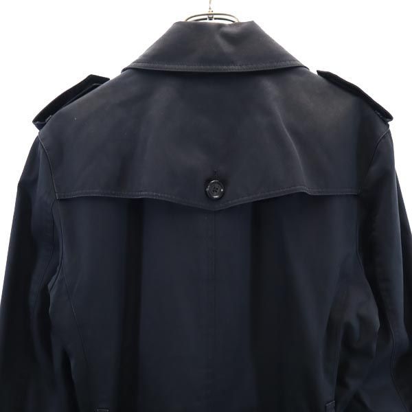 バーバリーブラックレーベル 日本製 三陽商会 トレンチ コート M 黒 