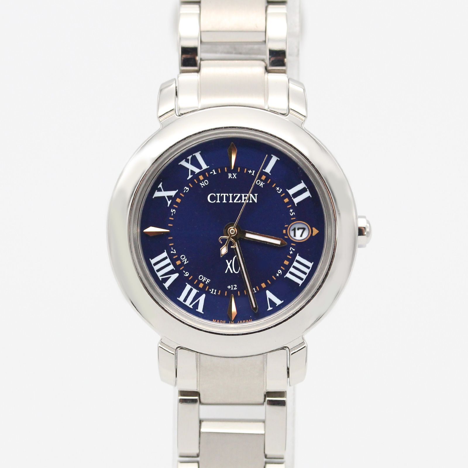 極美品】 シチズン CITIZEN XC クロスシー ES9440-51 エコ・ドライブ 