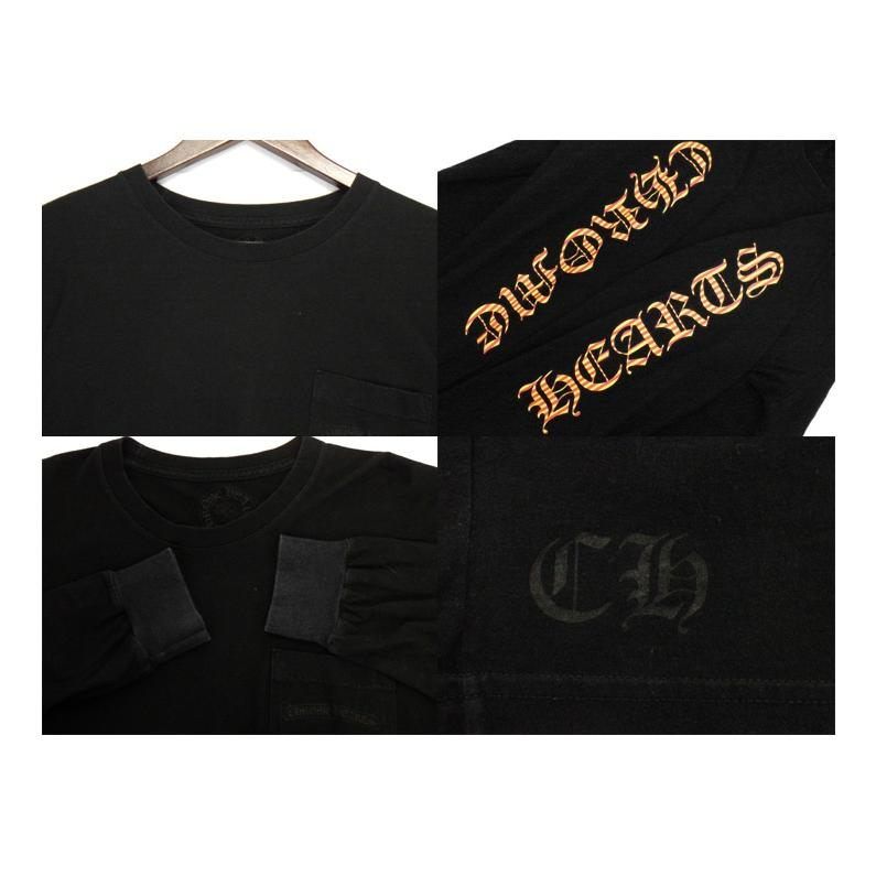 クロムハーツ CHROME HEARTS 【 Striped Dagger L/S Tee
