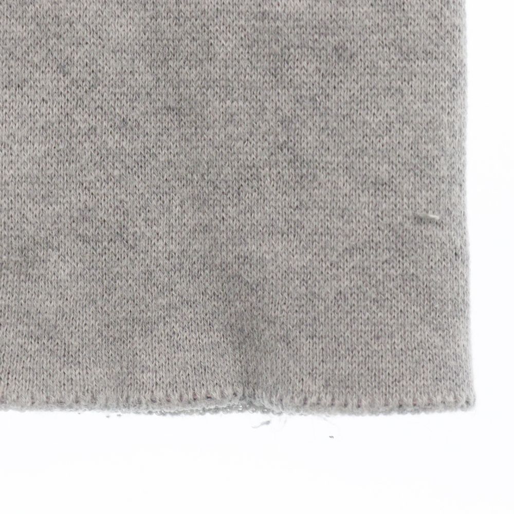 ★新品★犬用ニット　ルシアンペラフィネ　カシミヤ　スワロフスキー　スカル　青　L 2017fw-33man-skullknit-grey-
