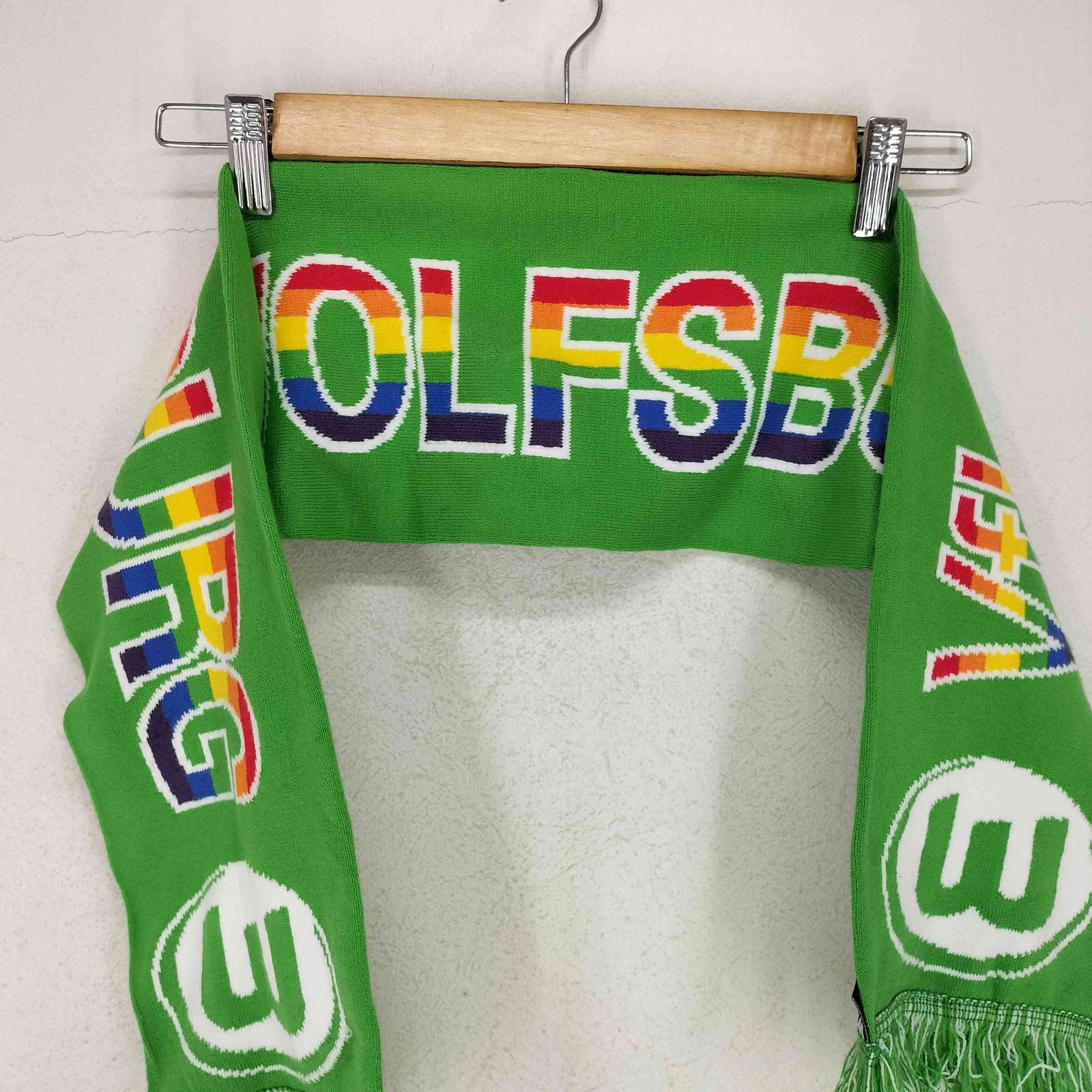 ユーズドフルギ USED古着 チームロゴサッカーマフラー メンズ 表記無