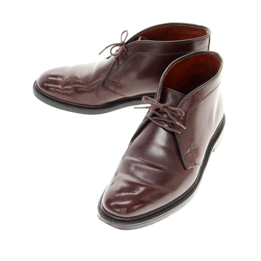 中古】アレンエドモンズ Allen Edmonds Dundee コードバン チャッカブーツ レッドブラウン【サイズ8D】【メンズ】 - メルカリ