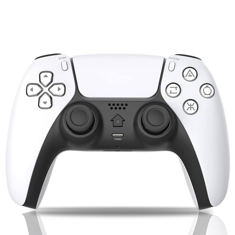 PS4コントローラー 【Newluck 2024年最先行】 ps4 コントローラー Bluetooth 無線接続 800mAh大容量バッテリー 10-14時間連続使用 重力感応 6核振動機能 連射Turbo機能 ピンホールリセット機能 ワイヤレ