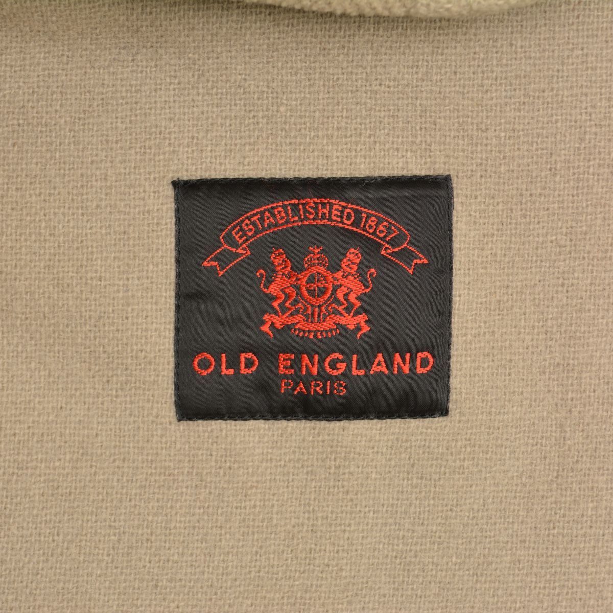 OLDENGLAND】イングランド製 ウール ヘリンボーンダッフルコート