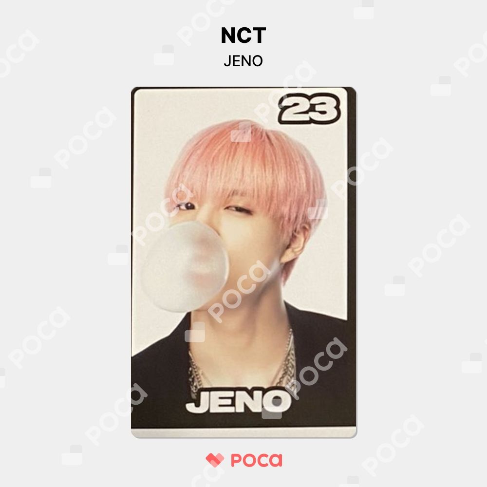 NCT ジェノ トレカ GLITCH ARCADE CENTER POP-UP STORE RANDOM