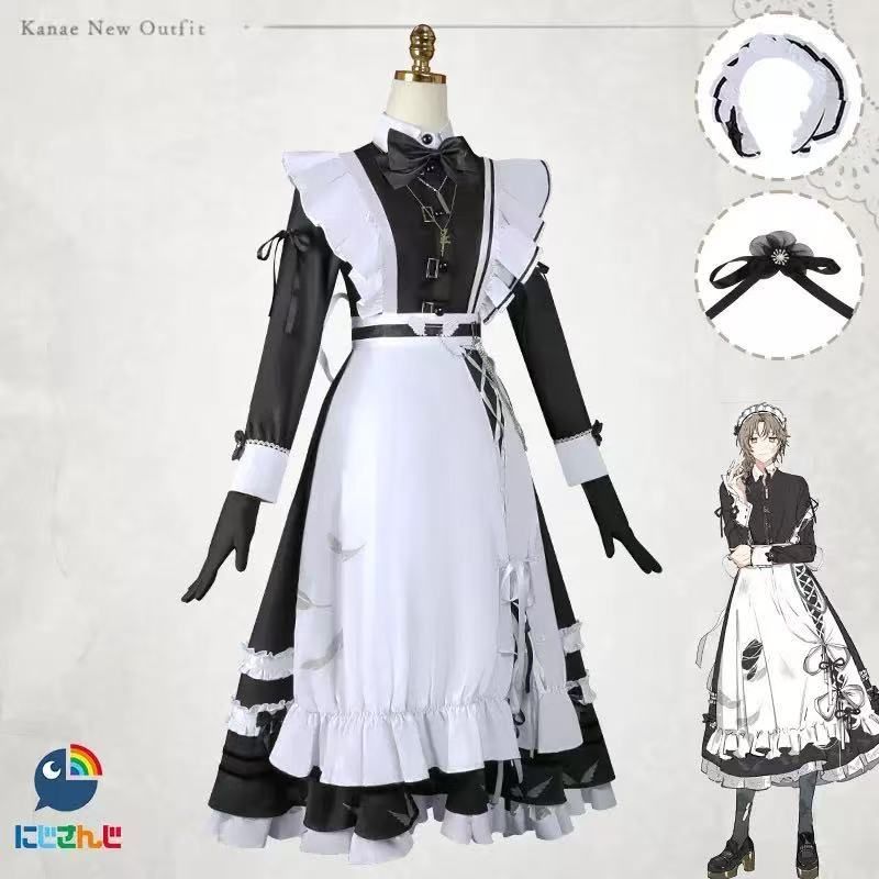 叶　ウィッグ付きコスプレ衣装 Amazon.co.jp: [楽コス] 葛葉 コスプレ 衣装 ウィッグ付き