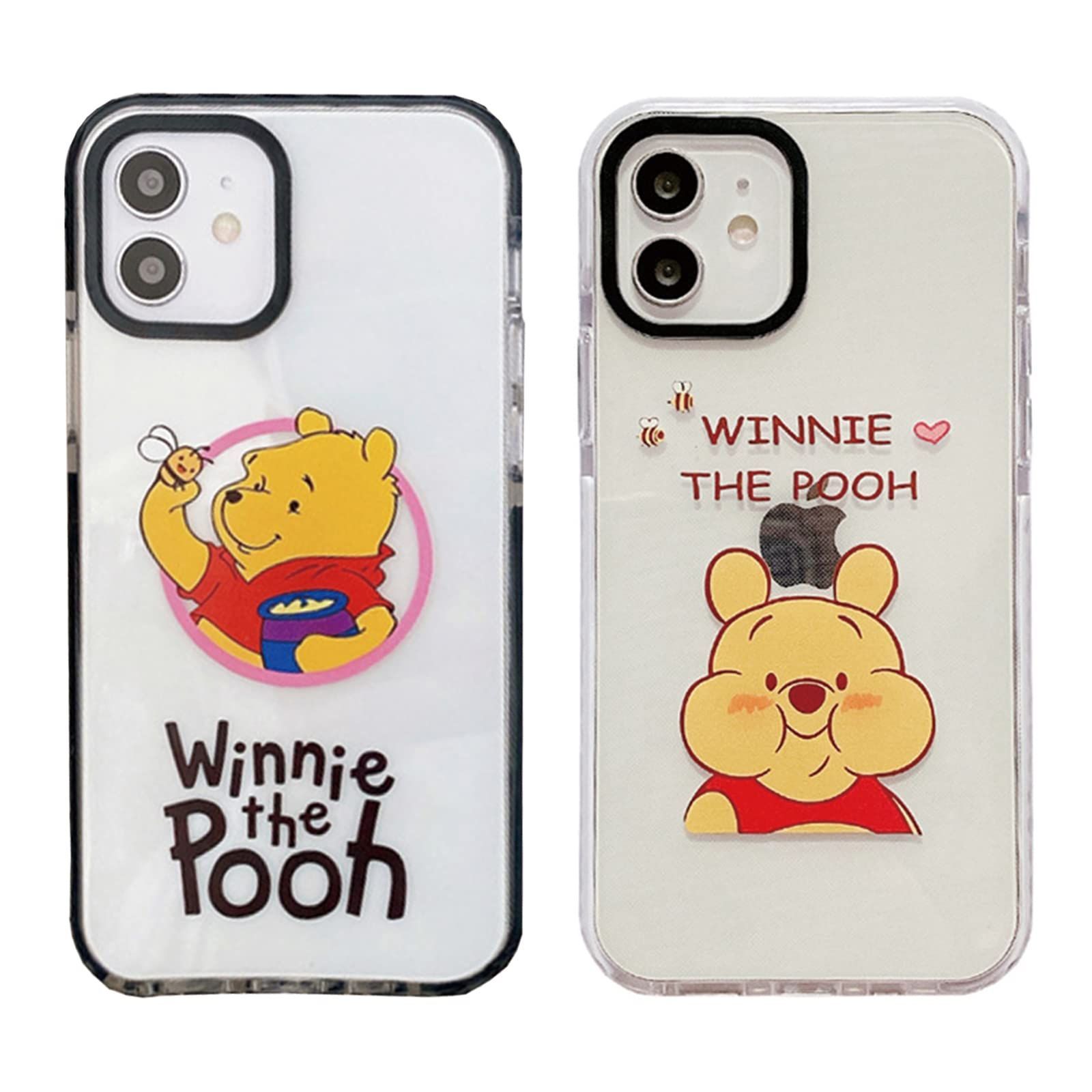 iPhone14 Pro 用 ケース プーさん スマホケース かわいい iphone 14Pro 用 全機種対応 黄ばみにくい TPU すり傷防止 指紋防止 耐衝撃 おしゃれ くまのプーさん iphone 14 Pro ケース 携帯保護カバー 薄