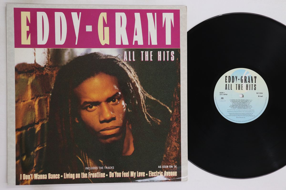英LP Eddy Grant All The Hits NE1284 K-TEL /00260 - メルカリ