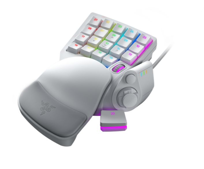 Razer Tartarus Pro - Mercury White
