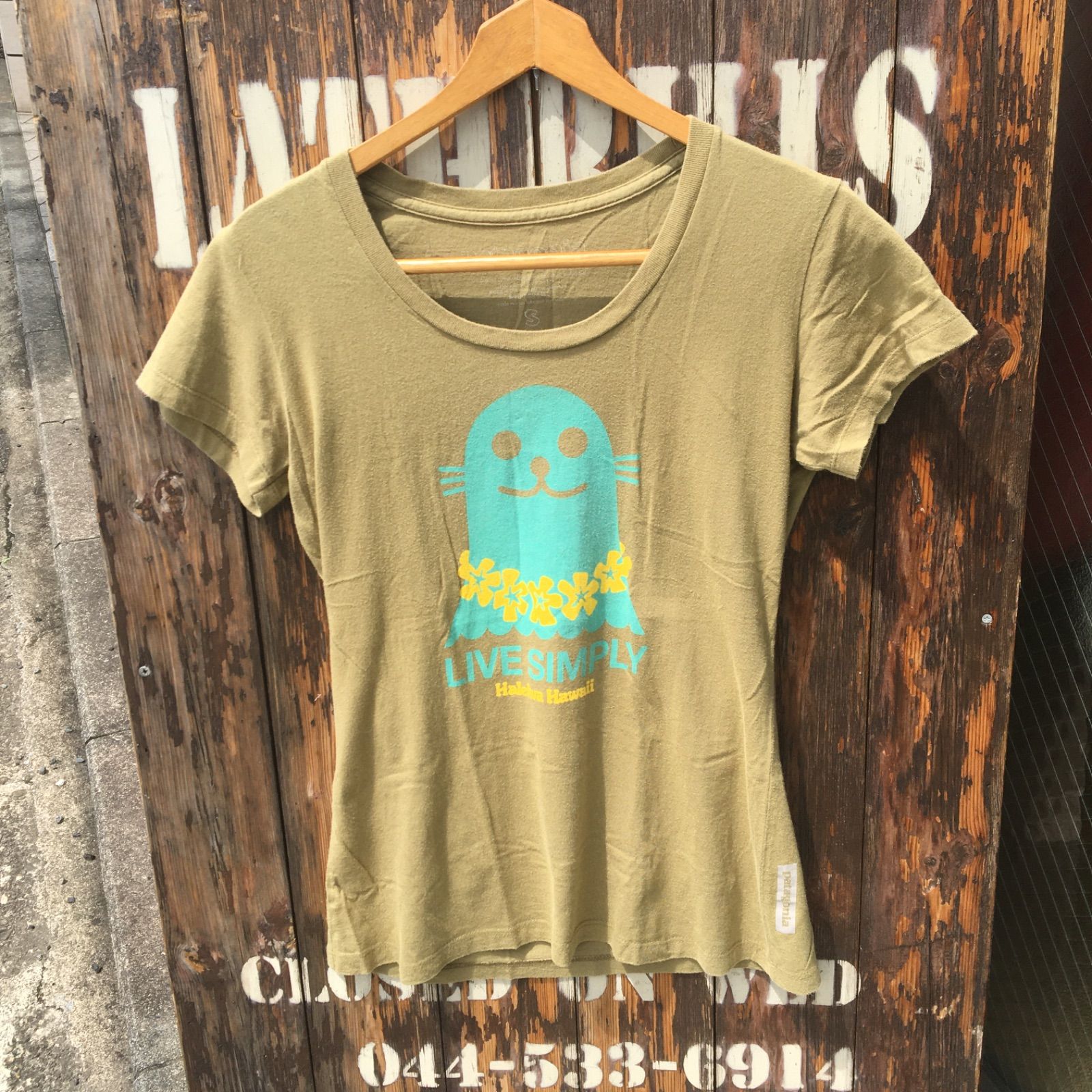 Patagonia】Live Simply Haleiwa T-Shirt US-S パタゴニア