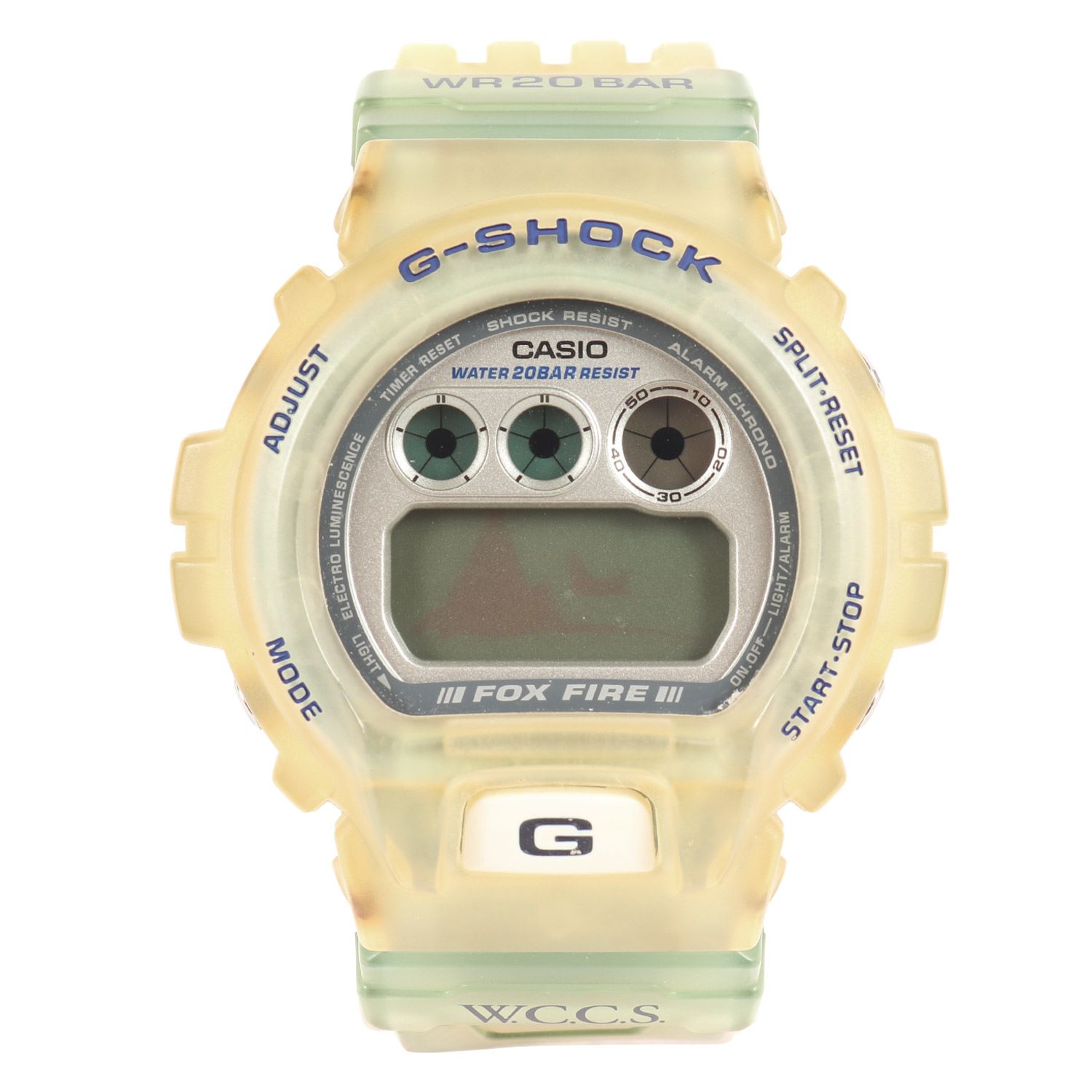 カシオG-SHOCK WCCS 世界サンゴ礁保護協会 DW-6900WC-2AT - 腕時計
