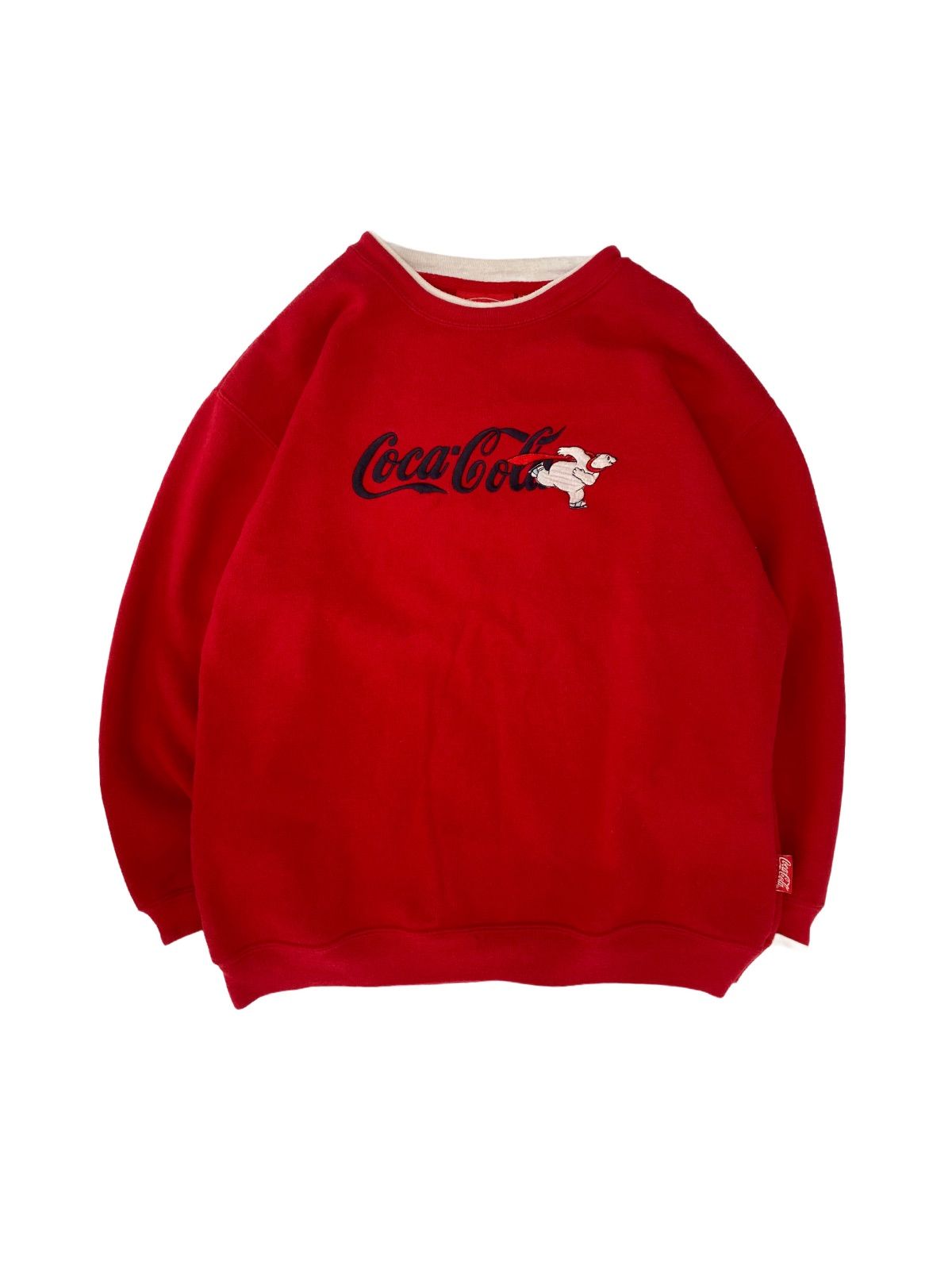 Size 150-160】コカコーラ スウェット ポーラベア US古着