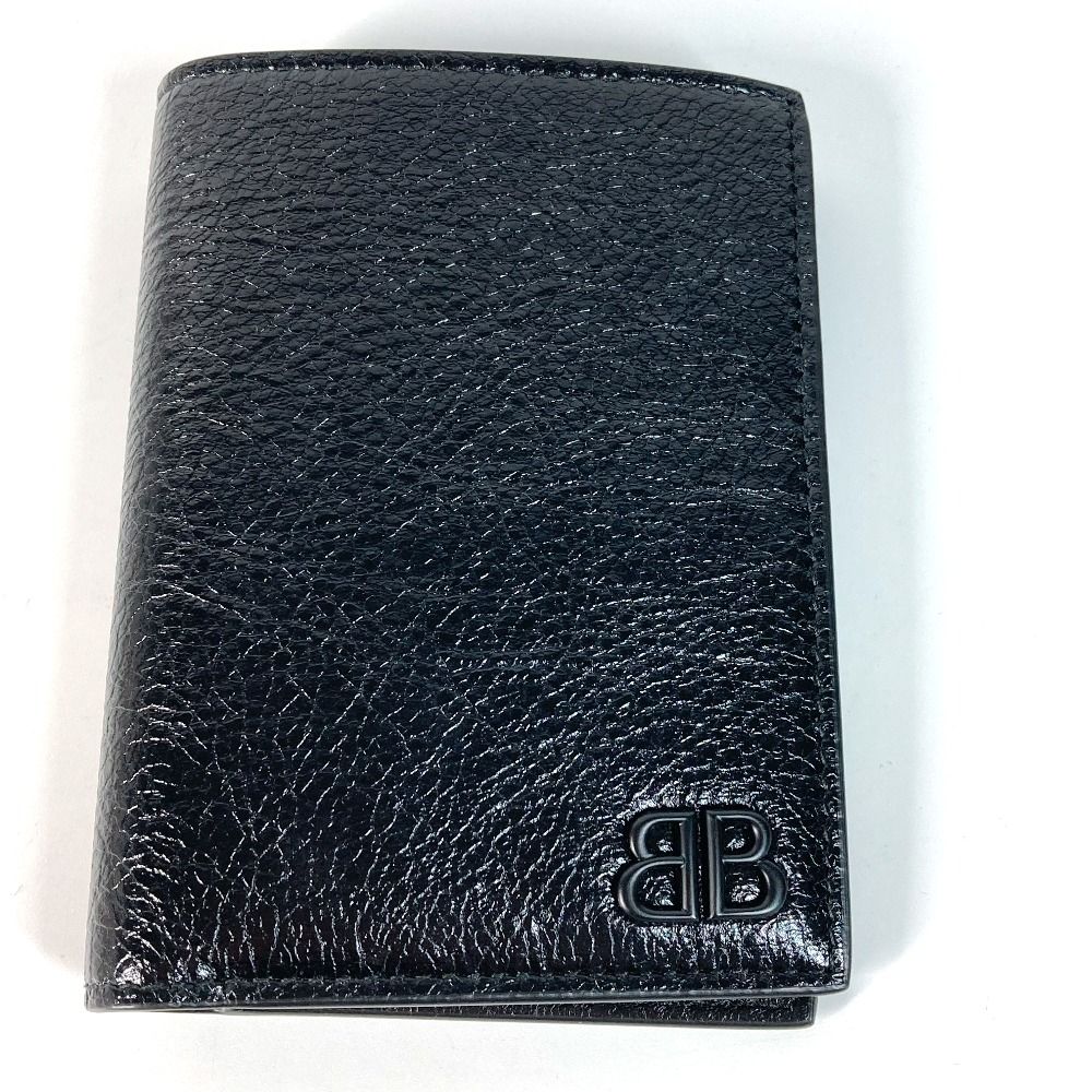 BALENCIAGA バレンシアガ 2つ折り財布 モナコウォレット 766551 レザー